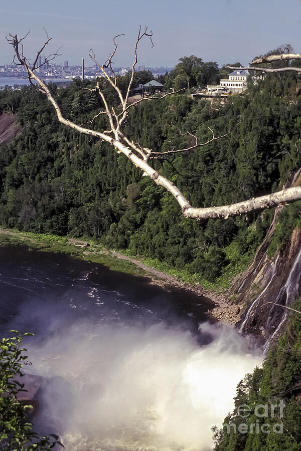 Montmorency River Falls Photograph by Bob Phillips