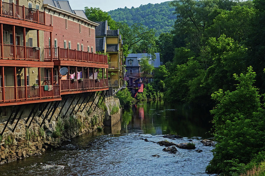 Montpelier Vermont Winooski River Photograph by Toby McGuire