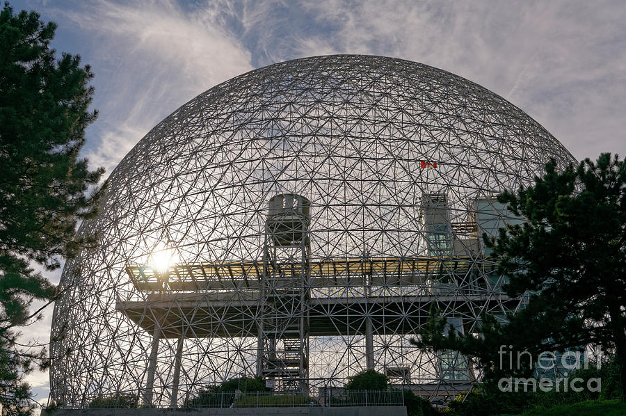 Montreal Biosphere 2 Photograph by John  Mitchell