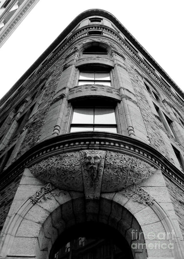 Montreal Building Corner Photograph by Randall Weidner