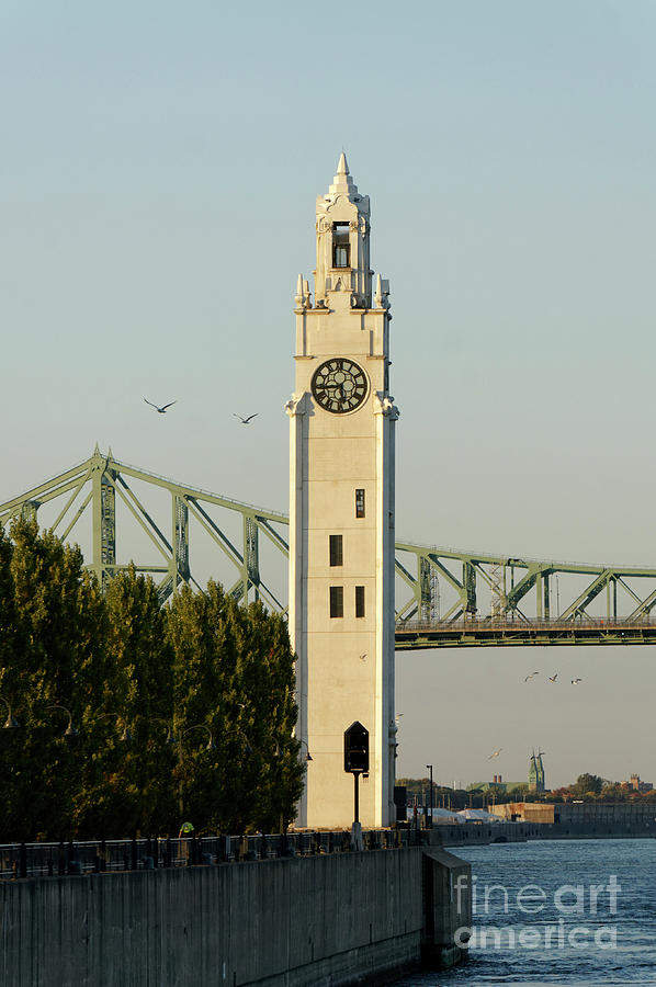 Montreal Clock Tower Photograph by John  Mitchell