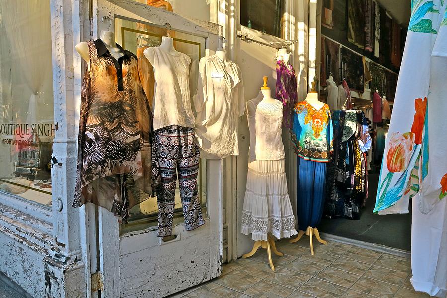 Montreal Dress Shop Photograph by Mike Reilly