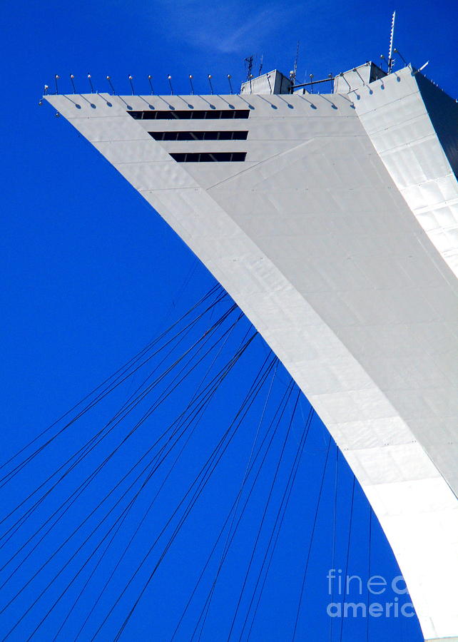 Montreal Tower 1 Photograph by Randall Weidner