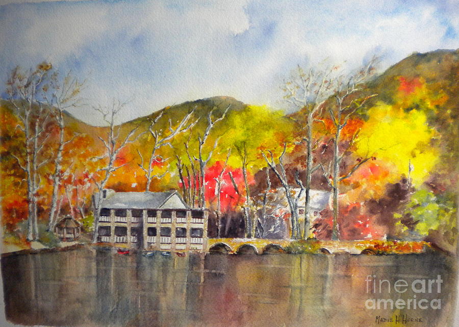 Montreat, NC Painting by Madie Horne