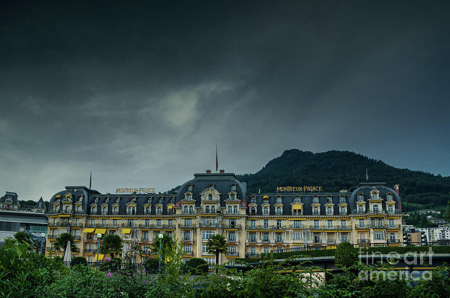 Montreux Palace Photograph by Michelle Meenawong