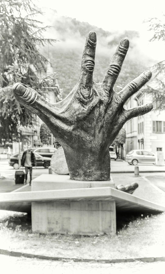 Joan Carroll Photograph - Monument Como Italy by Joan Carroll