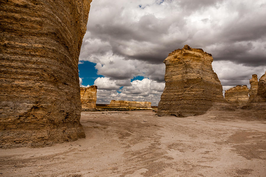 Monument Rocks Photograph by Jay Stockhaus