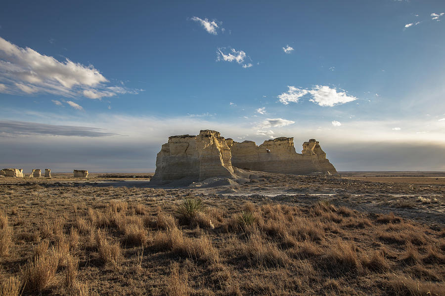 Monument Rocks Scenic Photograph by Chris Harris - Fine Art America