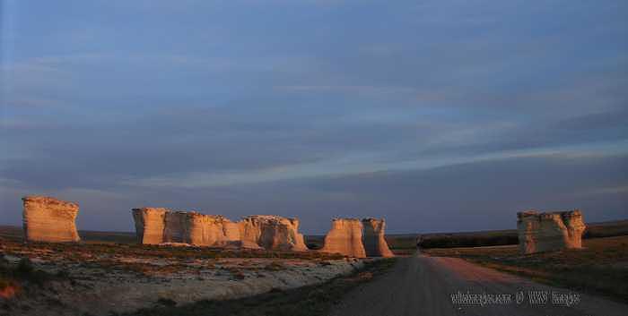 Monument Rocks-Sundown 003 Photograph by Stan Hutchins Monument Rocks-Sundown 003 Photograph by Stan Hutchins