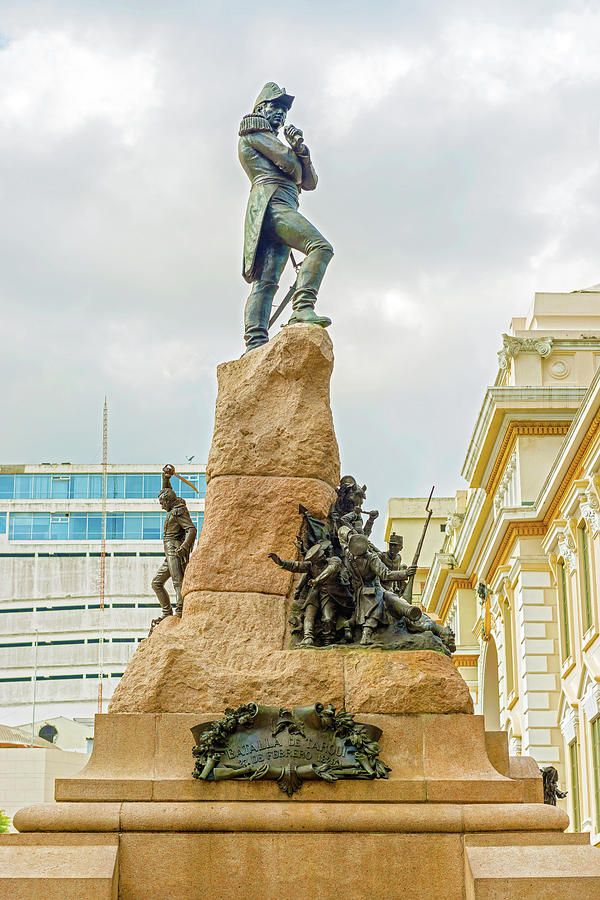 Monument to Mariscal Sucre in  Guayaquil, Ecuador  Photograph by Marek Poplawski