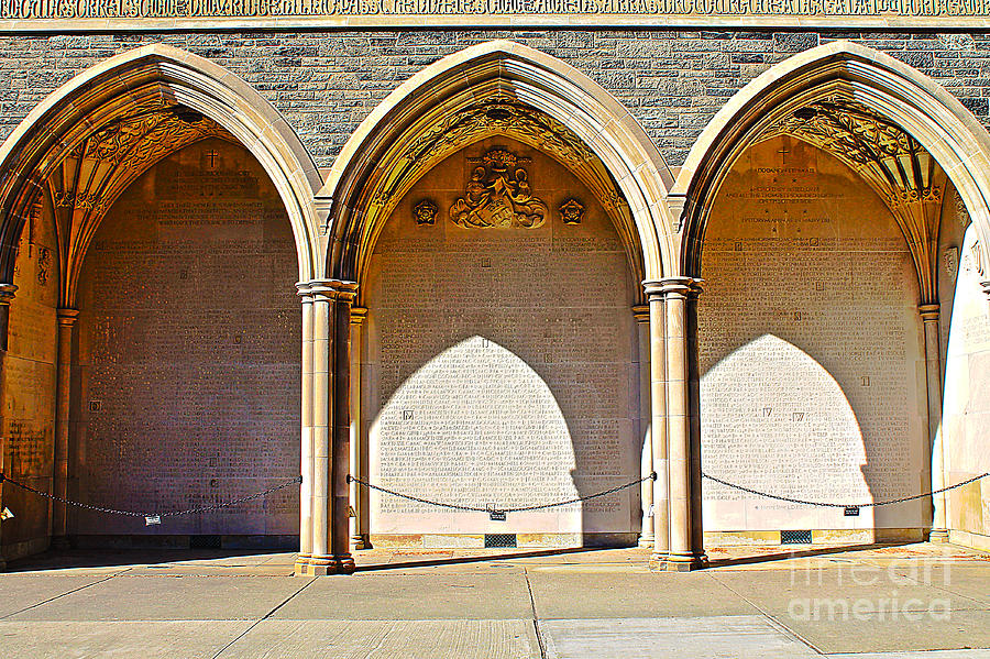 Monument To The Fallen Soldiers From the University of Toronto Photograph by Nina Silver