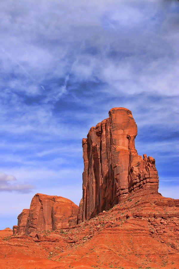 Monument Valley 11 - North Scenic Road Photograph by Allen Beatty