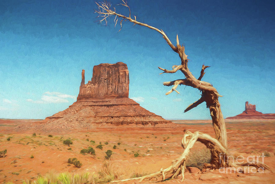 Monument Valley Digital Art by Alan Schroeder