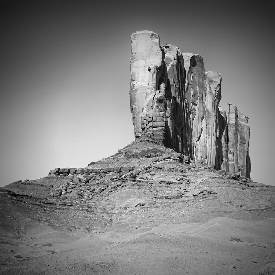 Monument Valley Camel Butte black and white Photograph by Melanie Viola ...