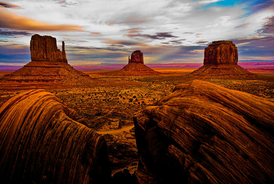 Monument Valley Photograph by Harry Spitz