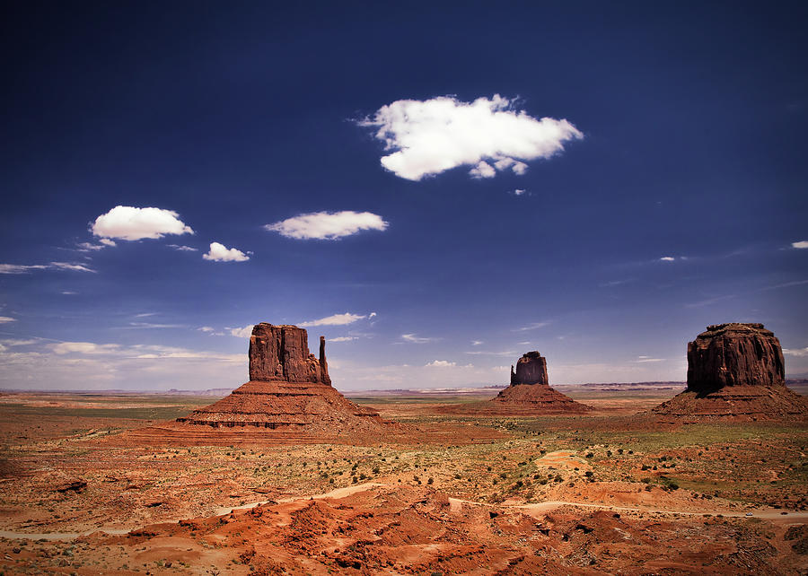 Monument Valley Photograph by James Bethanis