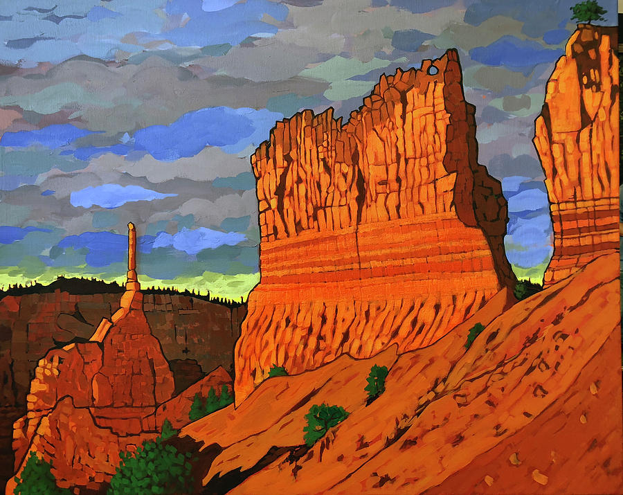 Monument Valley Painting By Ken Church Fine Art America