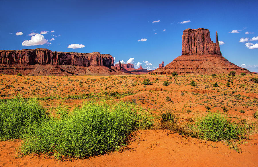 Monument Valley Landscape Photograph by Carolyn Derstine
