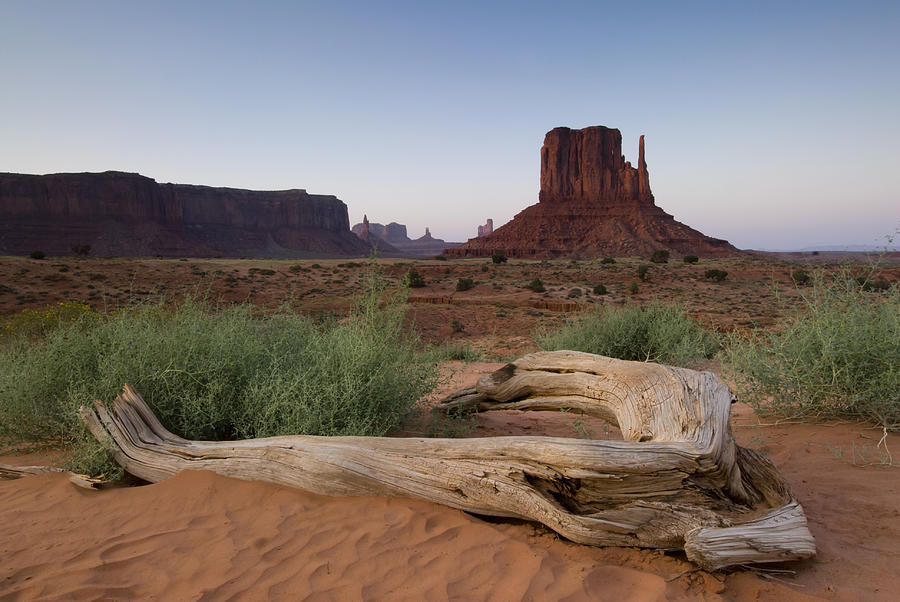 Sunset Photograph - Monument Valley by Michael Treloar