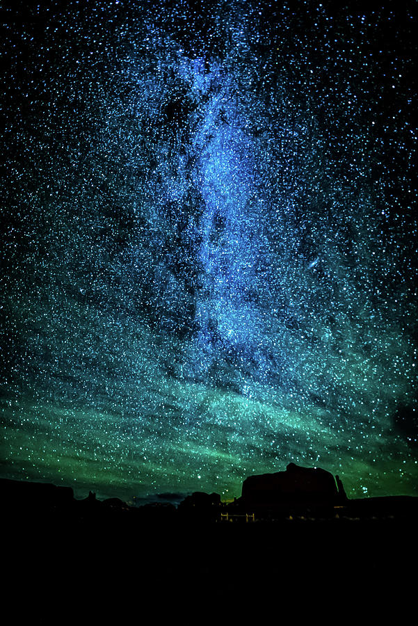 Monument Valley Milky Way  Photograph by Paul LeSage