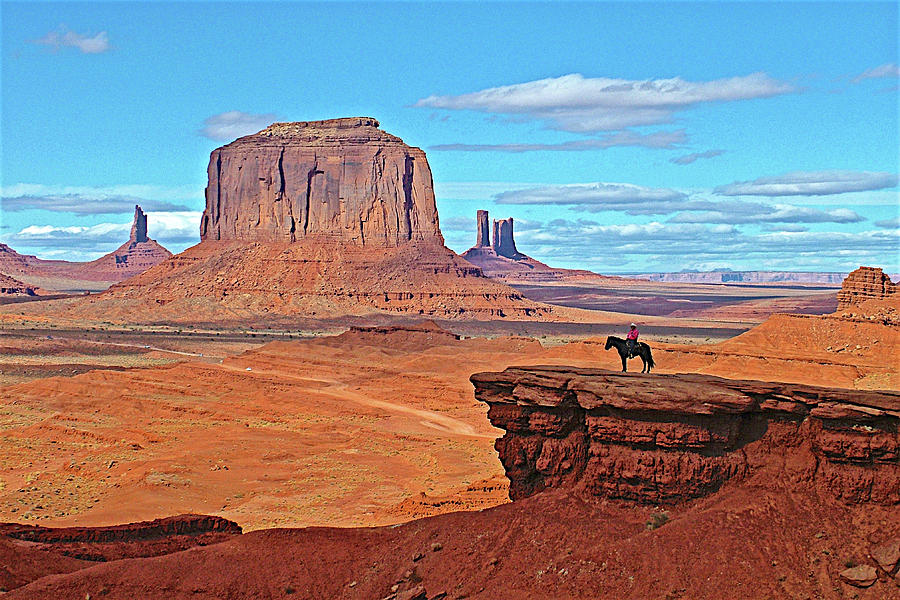 Monument Valley Navajo Tribal Park-Arizona  Photograph by Ruth Hager
