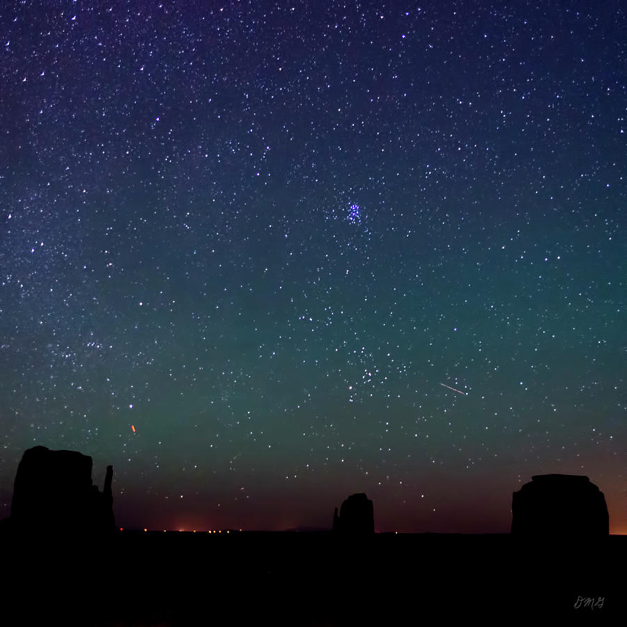 Monument Valley Nocturne I Photograph by David Gordon