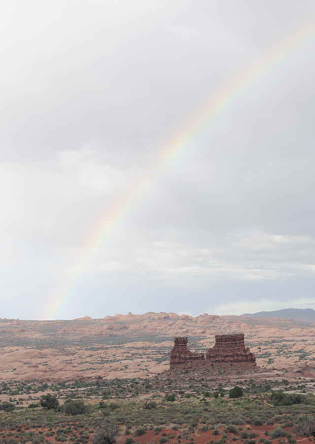 Monument Valley Rainbow Photograph by Harold Piskiel