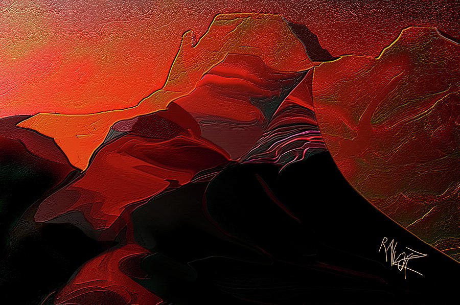 Monument Valley Reimagined Digital Art by Raymond Alvarez - Fine Art ...