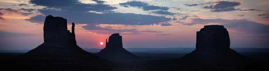 Monument Valley Sunrise Photograph by Bud Simpson