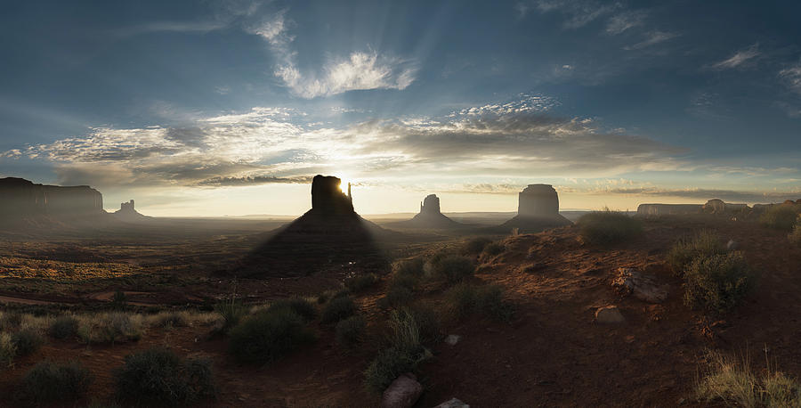 Monument Valley Sunrise II Photograph by Chris Sheridan