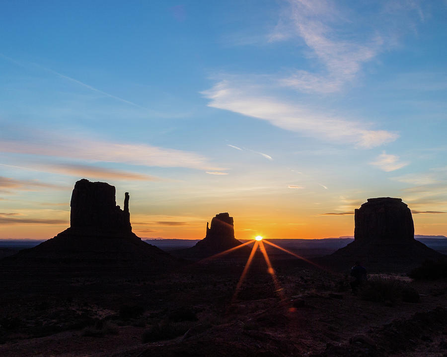 Monument Valley Sunrise Photograph by Joe Kopp