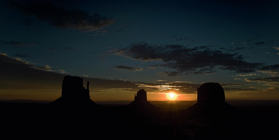 Monument Valley Sunrise Photograph by Murray Bloom