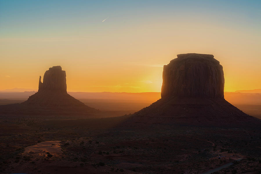 Monument Valley Sunrise Photograph by Ray Devlin