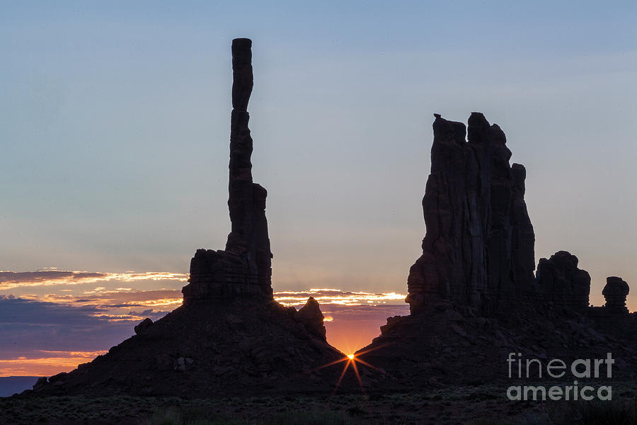 Arizona Photograph - Monument Valley Sunrise by Richard Sandford