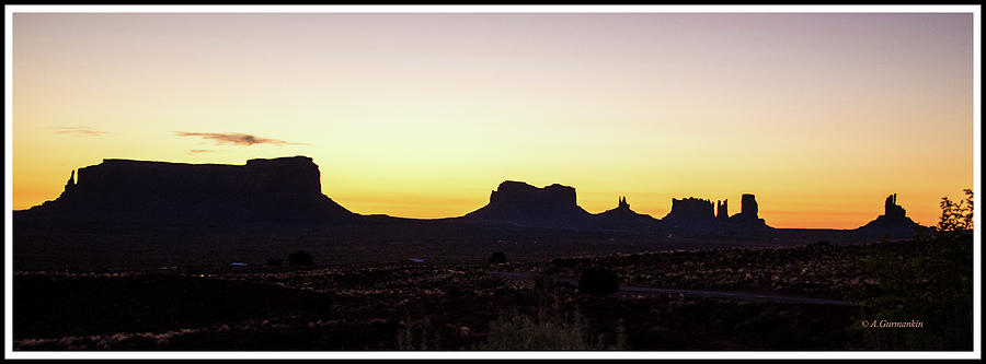 Monument Valley Sunrise, Utah Photograph by A Macarthur Gurmankin