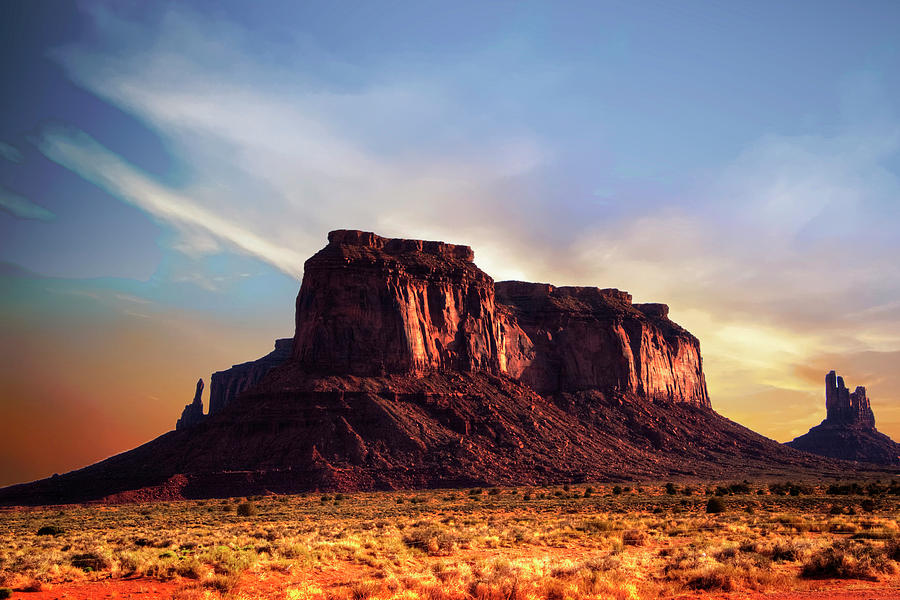 Monument Valley Photograph - Monument Valley sunset by Roy Nierdieck Monument Valley Photograph - Monument Valley sunset by Roy Nierdieck