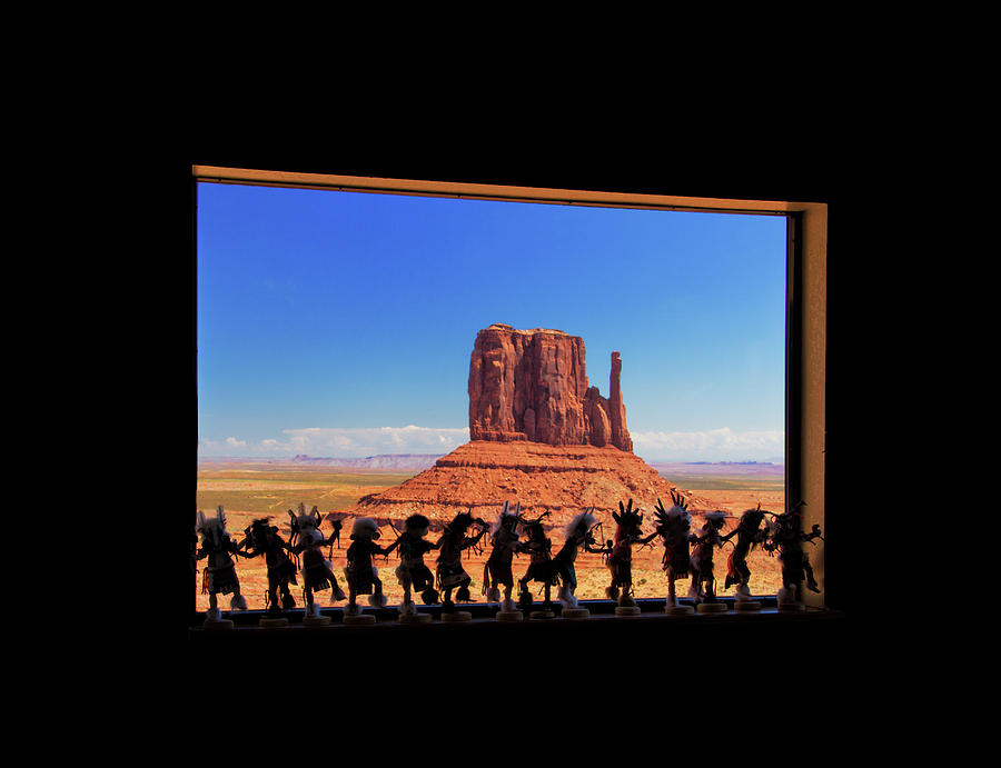 Monument Valley Trading Post Window Photograph by Carolyn Derstine
