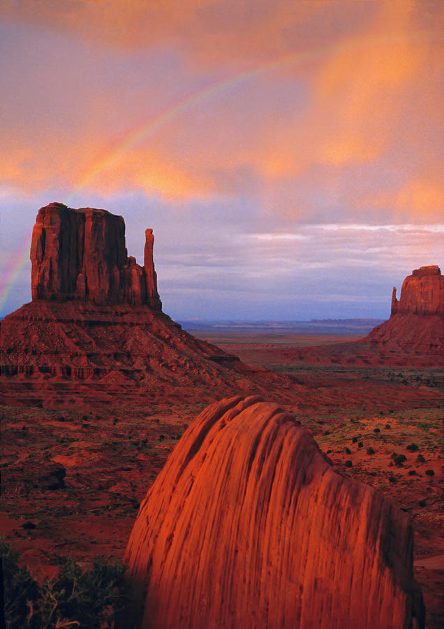 Sunset Photograph - Monument Valley by Douglas Pulsipher
