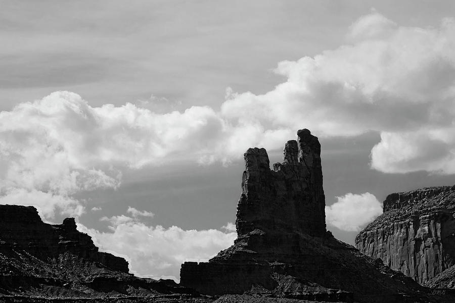 Monument Valley V BW Photograph by David Gordon