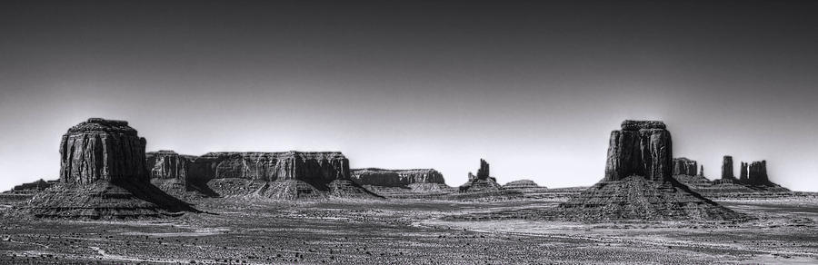 Monument Valley View from Artists Point Photograph by Roger Passman