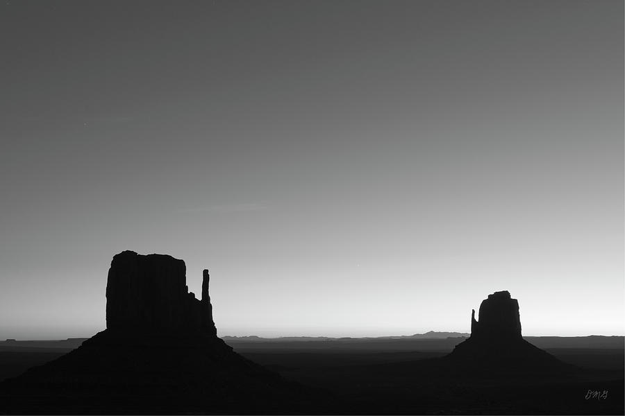 Monument Valley VIII BW Photograph by David Gordon