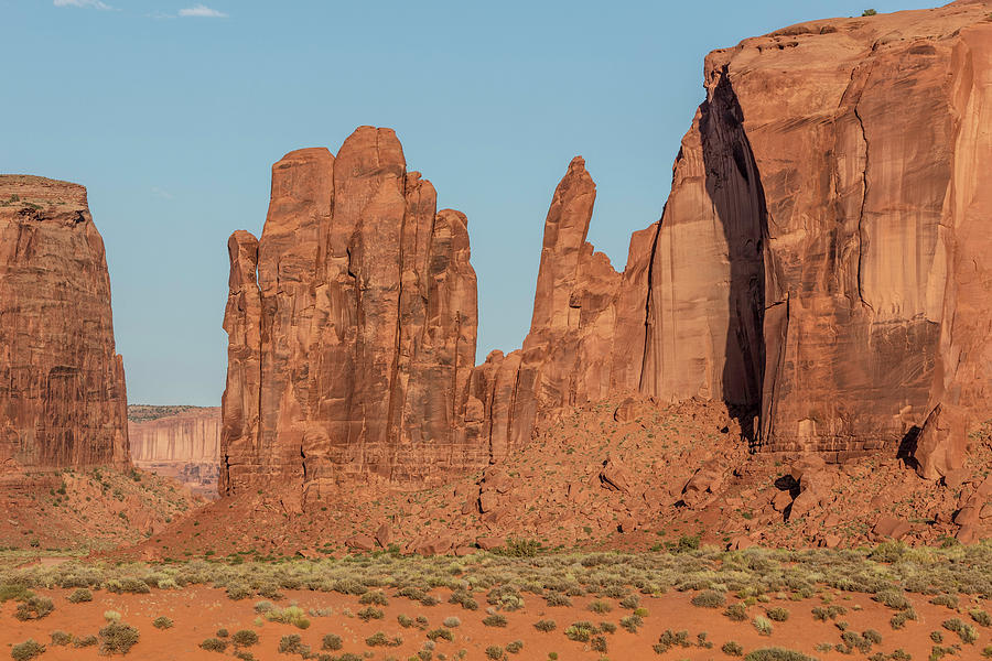 Monument Valley Wall  Photograph by John McGraw