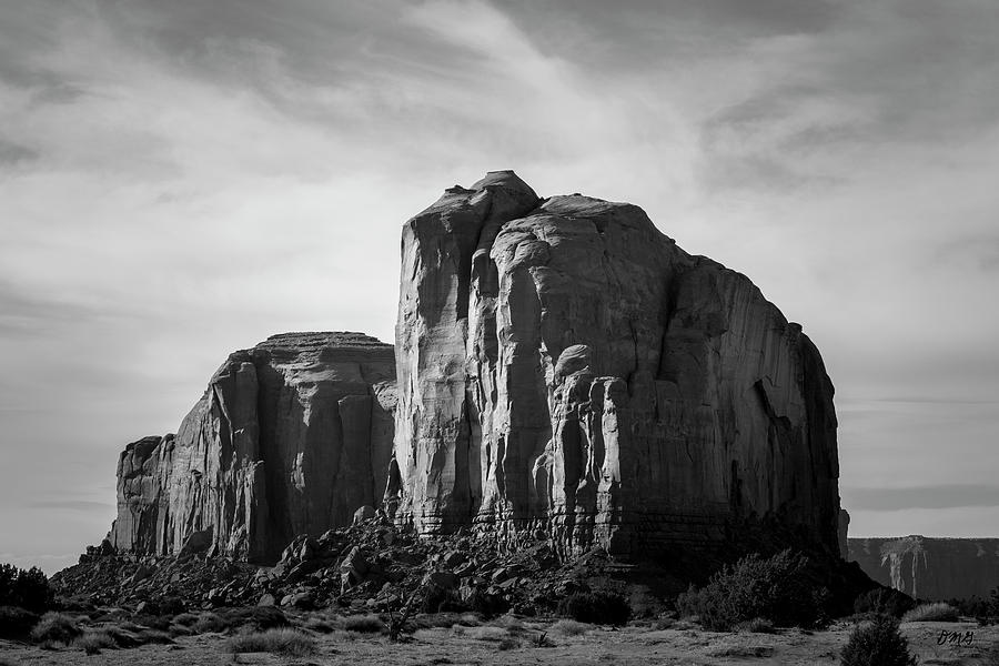 Monument Valley XV BW Photograph by David Gordon