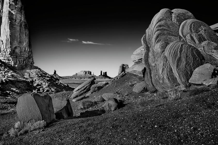 Monument Valley Rock Formations Photograph by Phil Cardamone