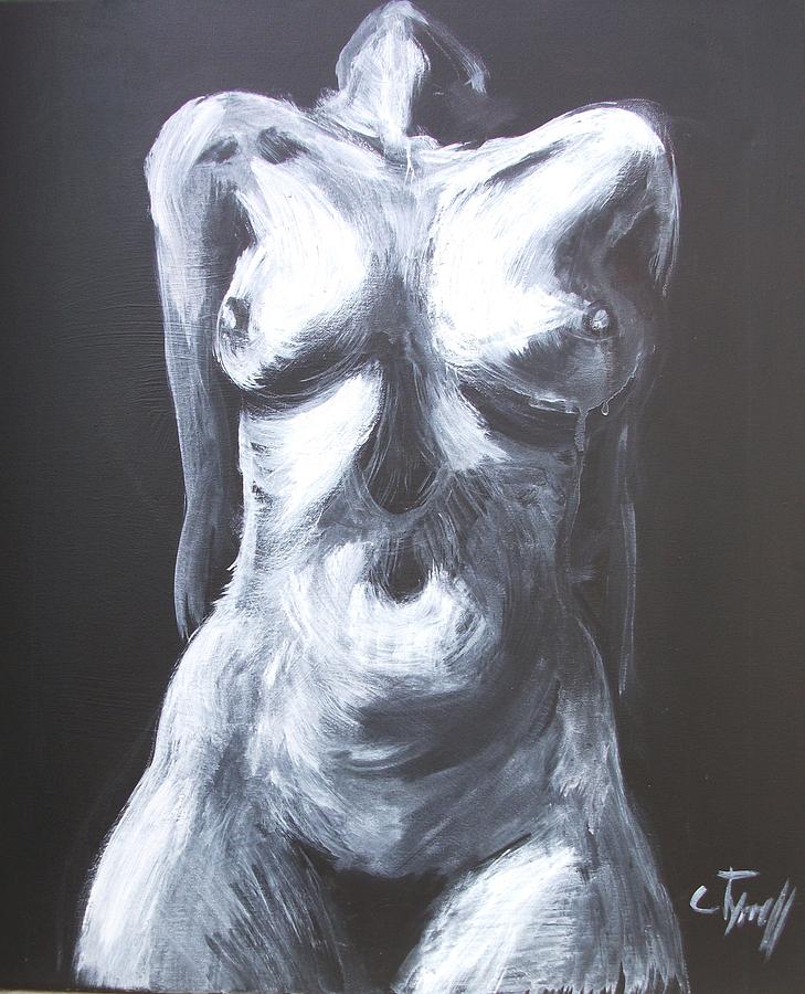 Nude Painting - Monumental Body by Carmen Tyrrell