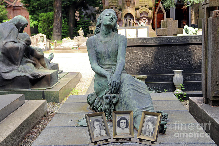 Monumental Cemetery in Milan 7864 Photograph by Jack Schultz