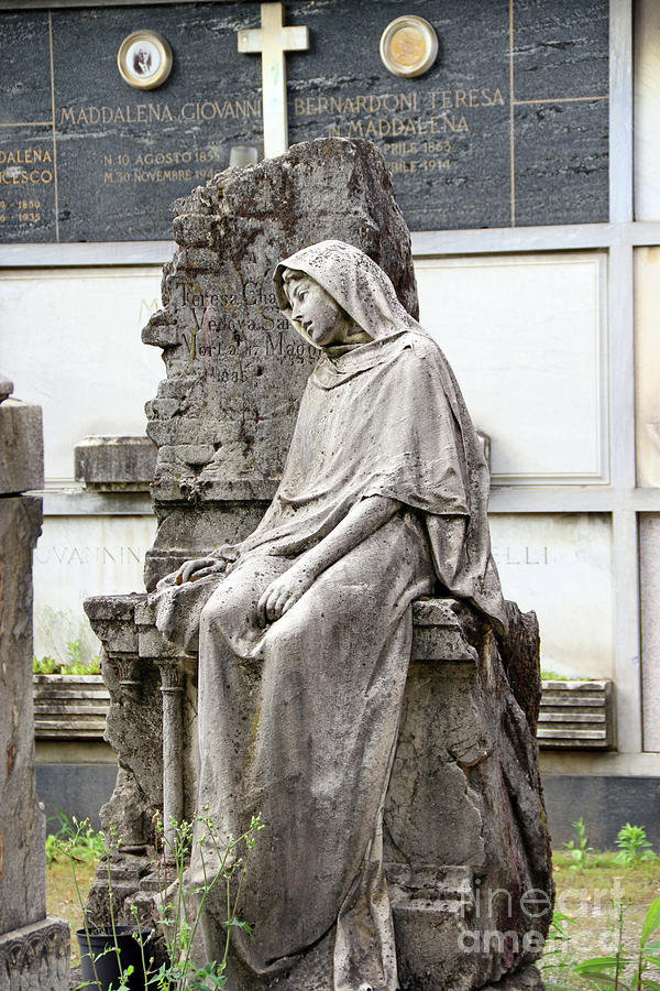 Monumental Cemetery in Milan 7926 Photograph by Jack Schultz