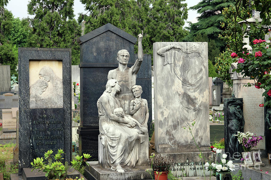 Monumental Cemetery in Milan 7941 Photograph by Jack Schultz