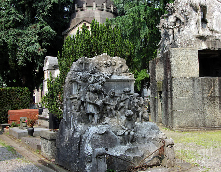 Monumental Cemetery in Milan 9389 Photograph by Jack Schultz