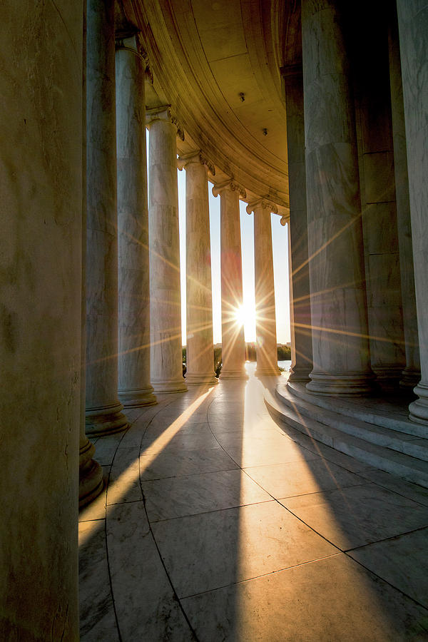 Monumental Light Photograph by Greg Fortier